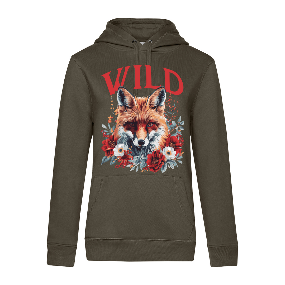 WILD Hoodie-Damen