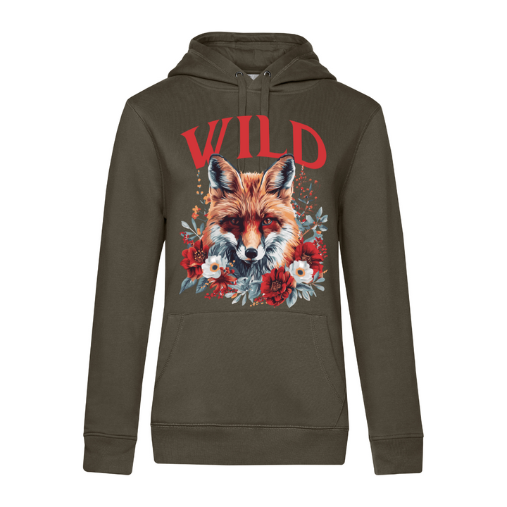 WILD Hoodie-Damen