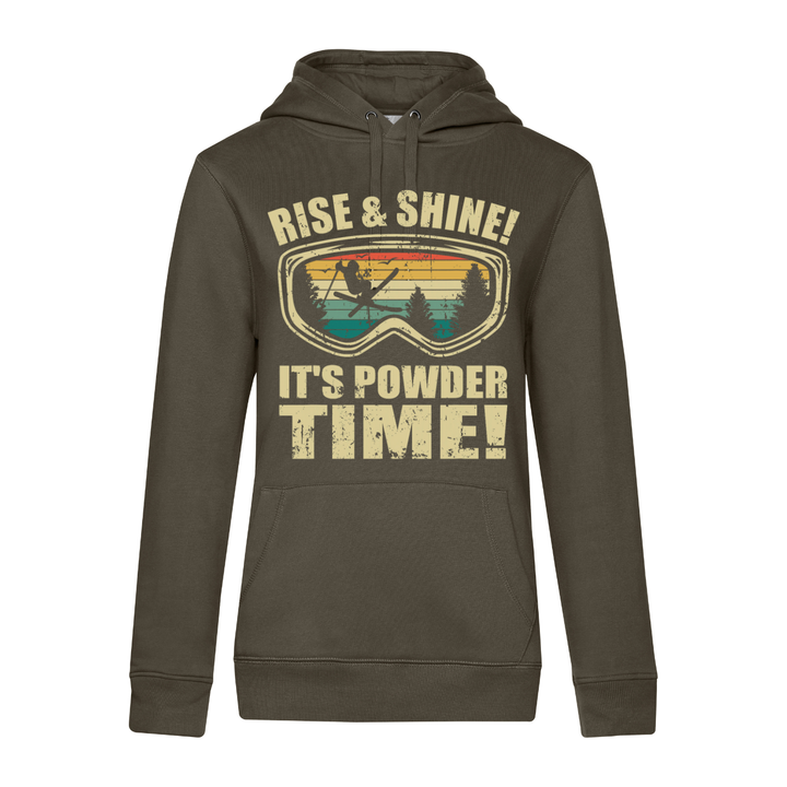 POWDER TIME Hoodie-Damen
