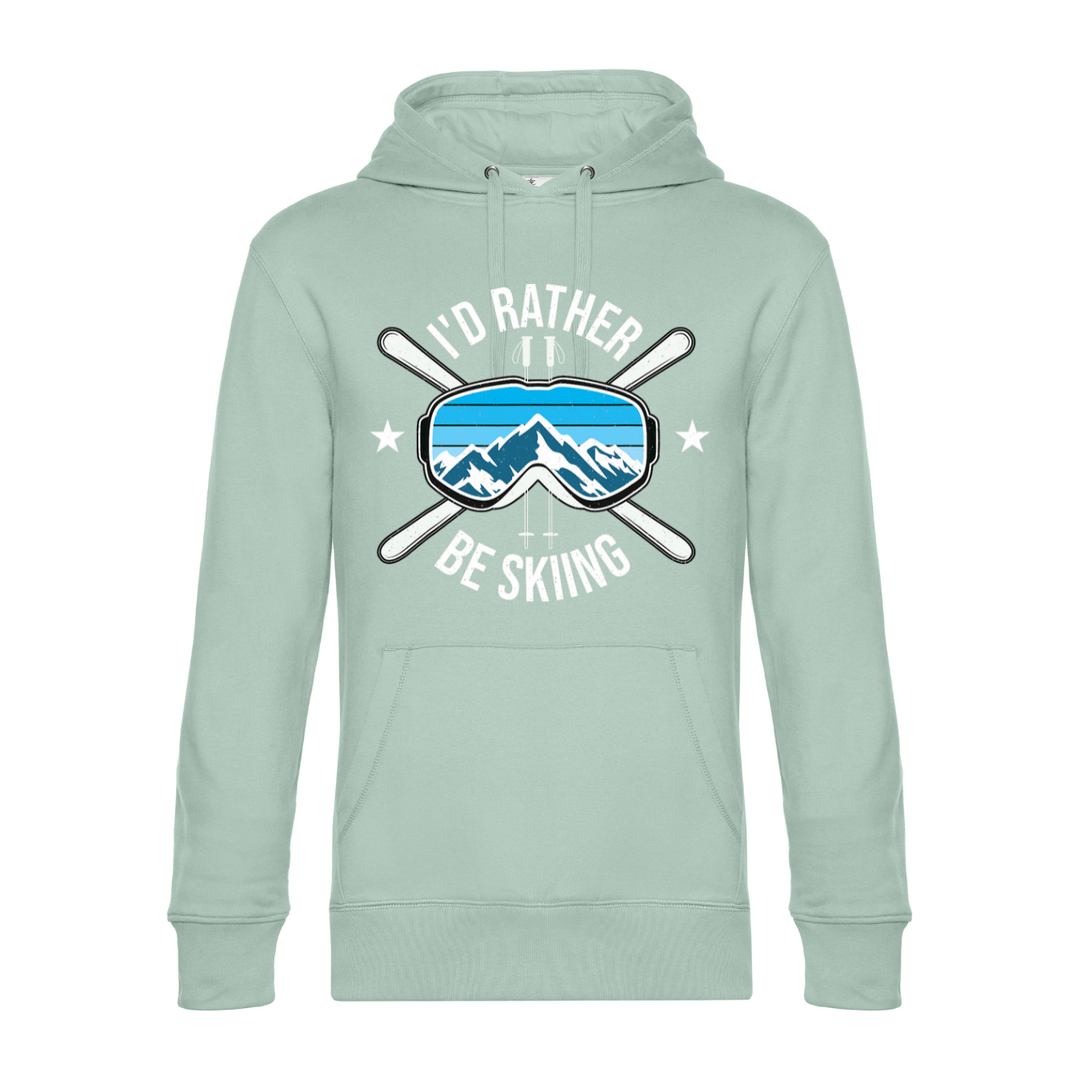 ID'RATHER BE SKIING Hoodie-Herren