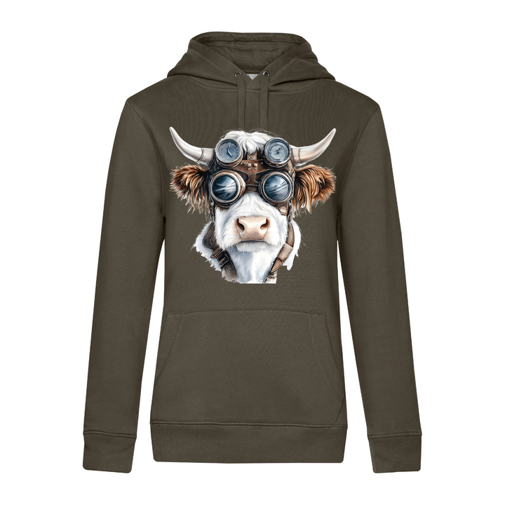 FLIEGERKUH Hoodie-Damen