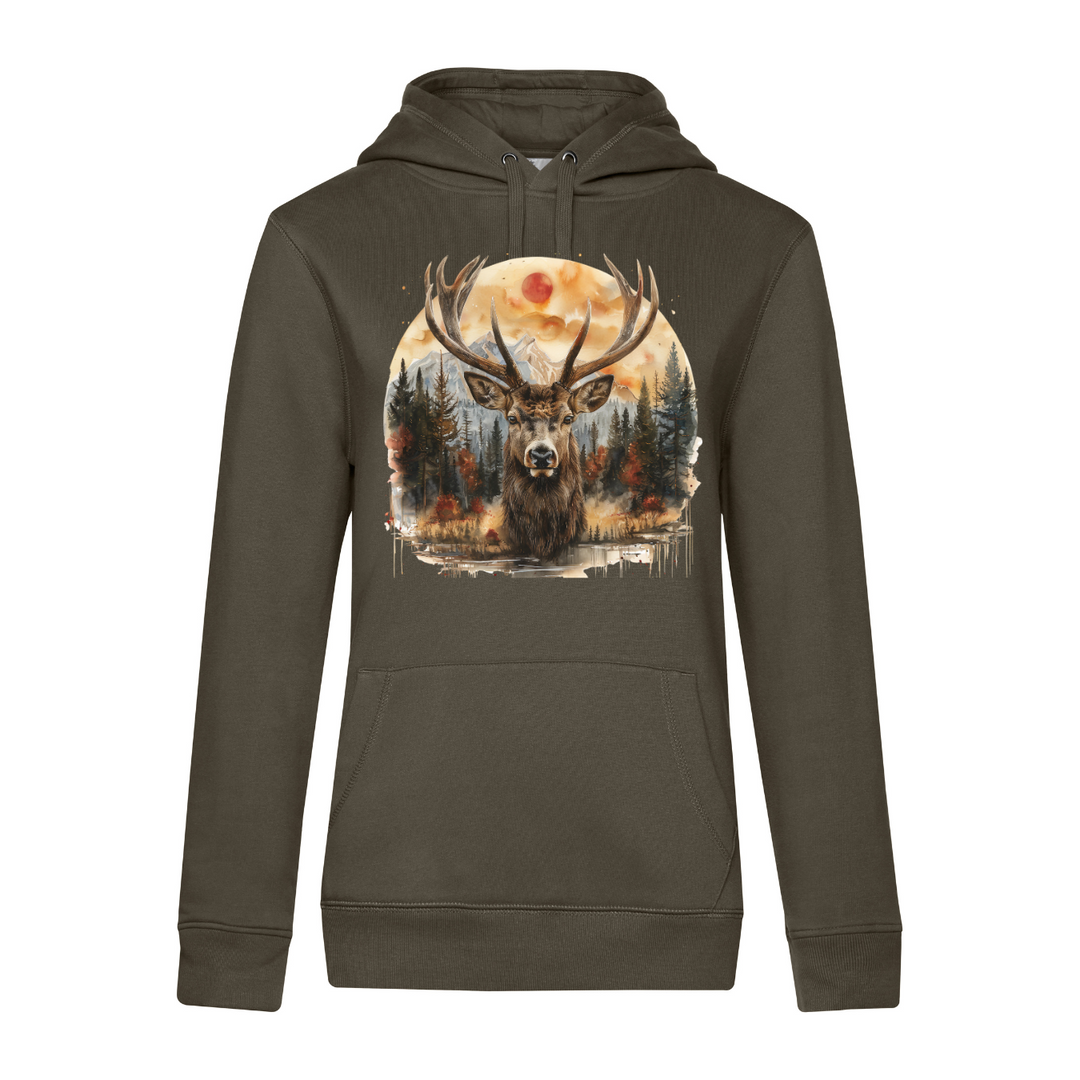 HIRSCH EMBLEM Hoodie-Damen