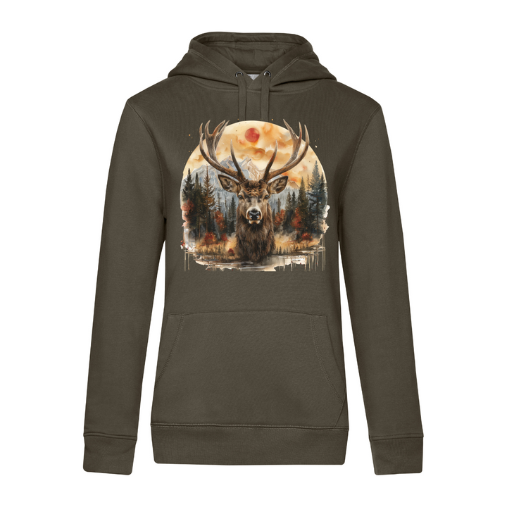 HIRSCH EMBLEM Hoodie-Damen