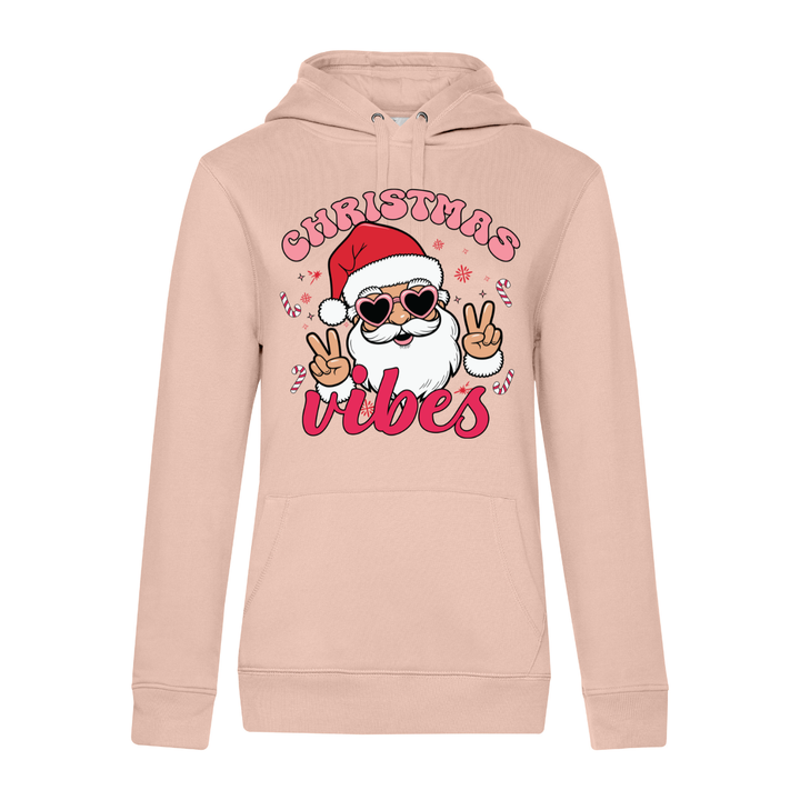 CHRISTMAS VIBES Hoodie-Damen