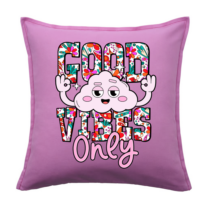 GOOD VIBES ONLY Kissenbezug