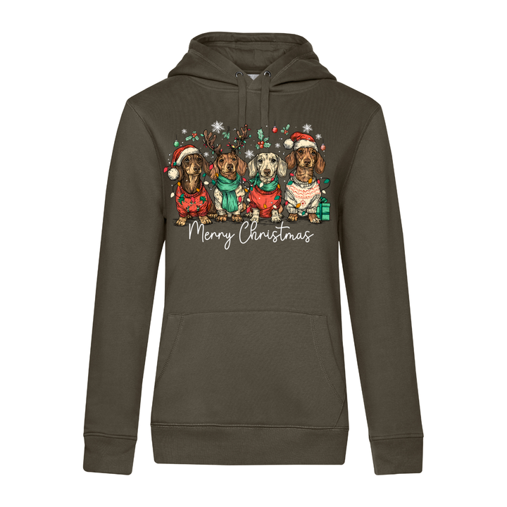 MERRY CHRISTMAS Hoodie-Damen