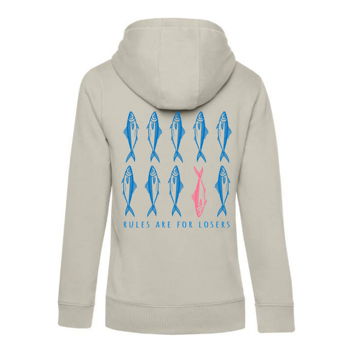 RULES ARE FOR LOOSERS Hoodie-Damen