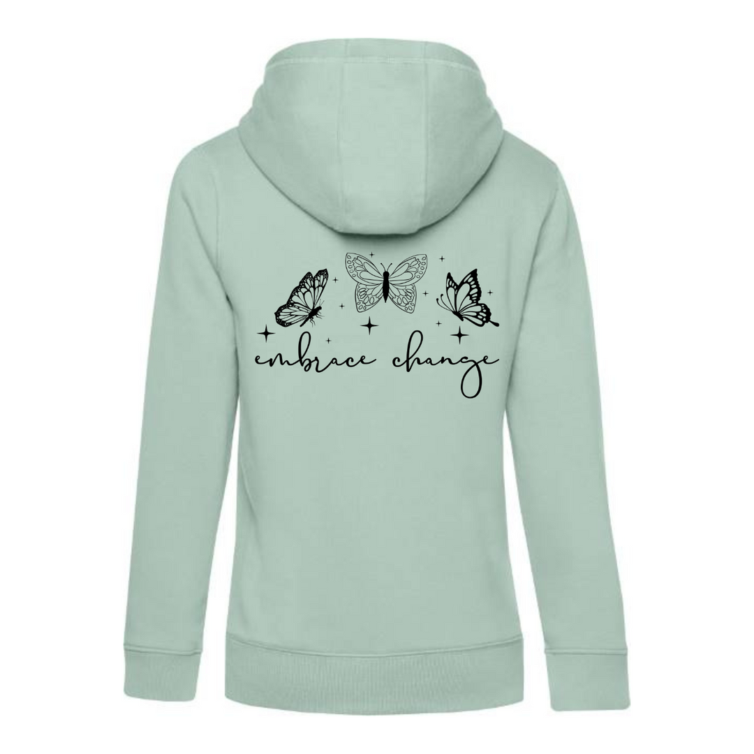 EMBRACE CHANGE Hoodie-Damen
