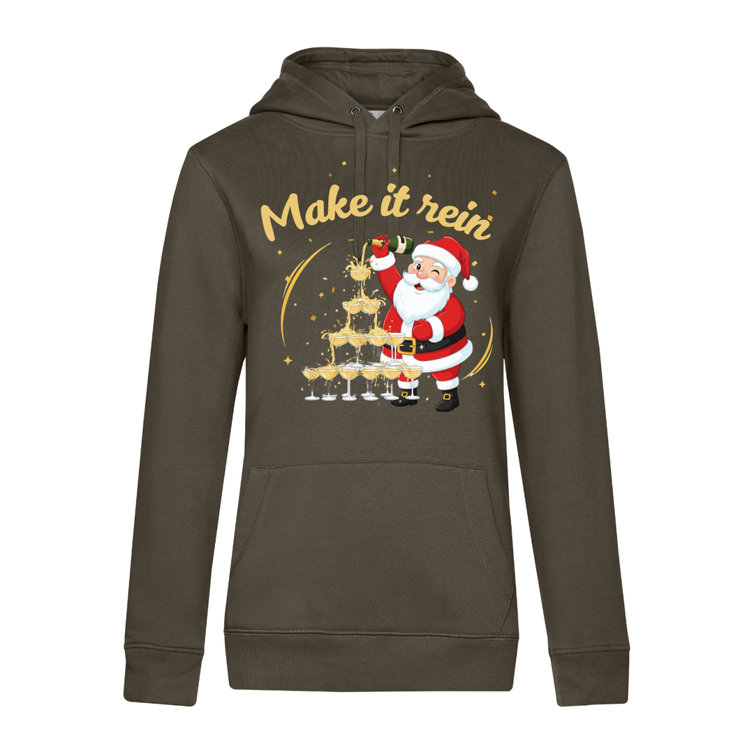 MAKE IT REIN Hoodie-Damen