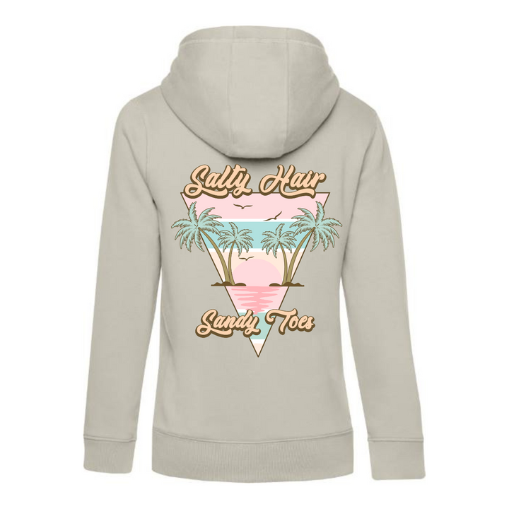 SALTY HAIR SANDY TOES Hoodie-Damen