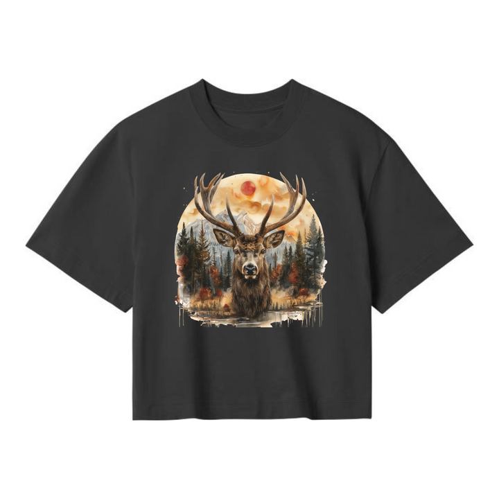 HIRSCH EMBLEM Crop Top