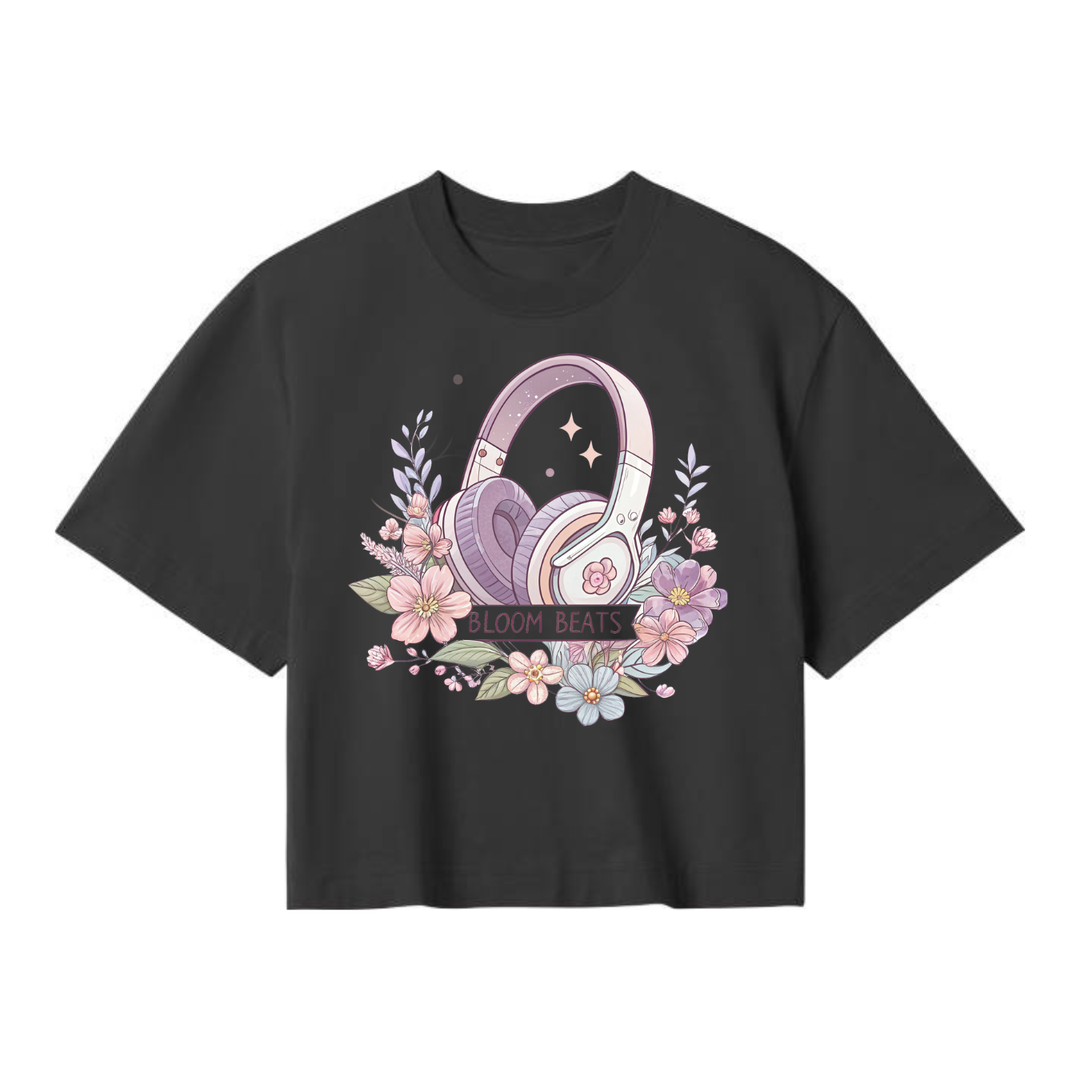 BLOOM BEATS Crop Top