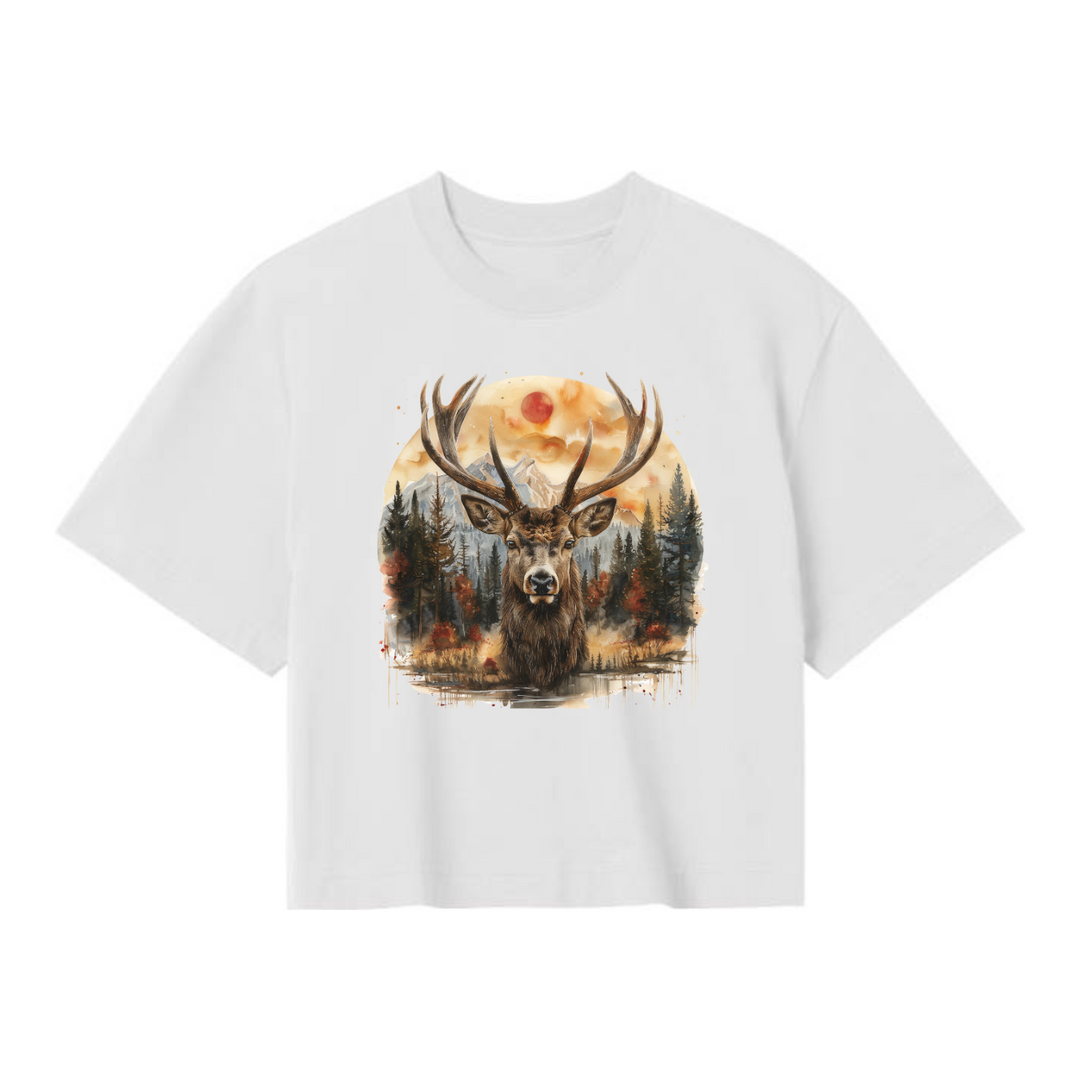 HIRSCH EMBLEM Crop Top