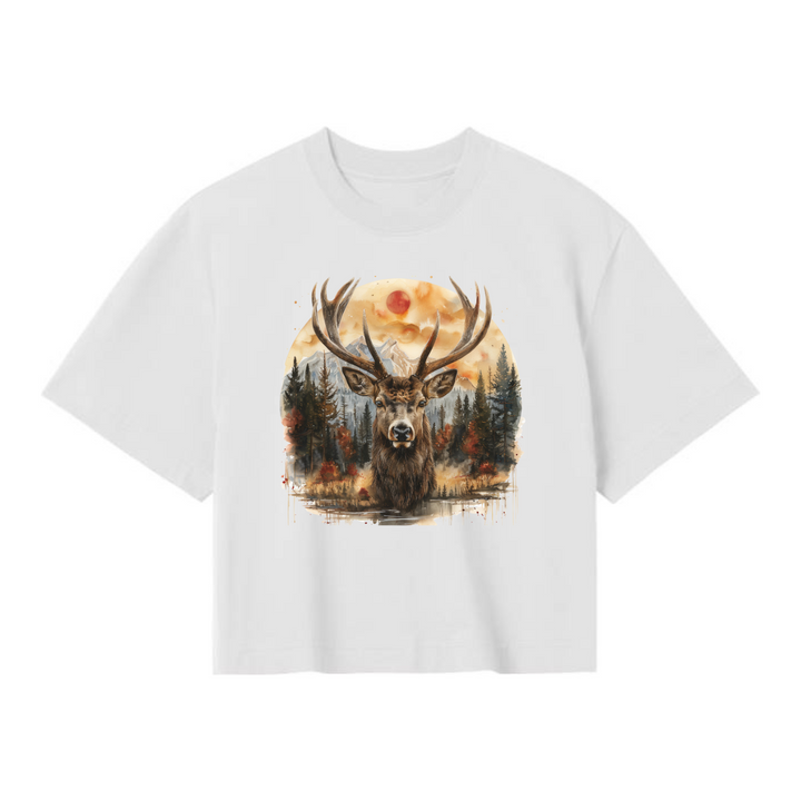 HIRSCH EMBLEM Crop Top
