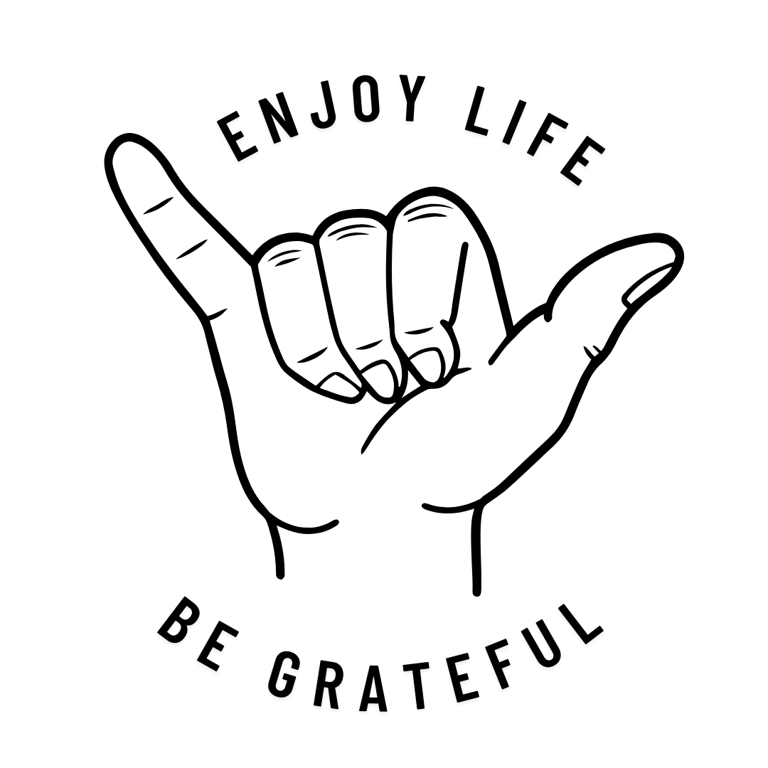 ENJOY LIFE BE GRATEFUL T-Herren
